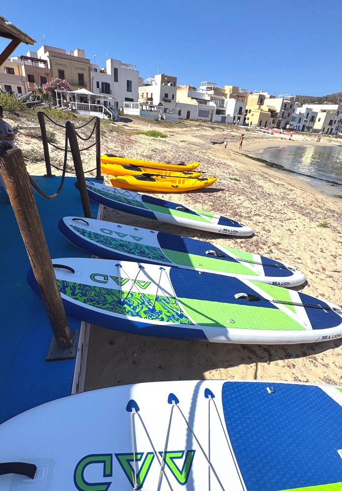 Noleggio Kayak Favignana e Noleggio Sup
